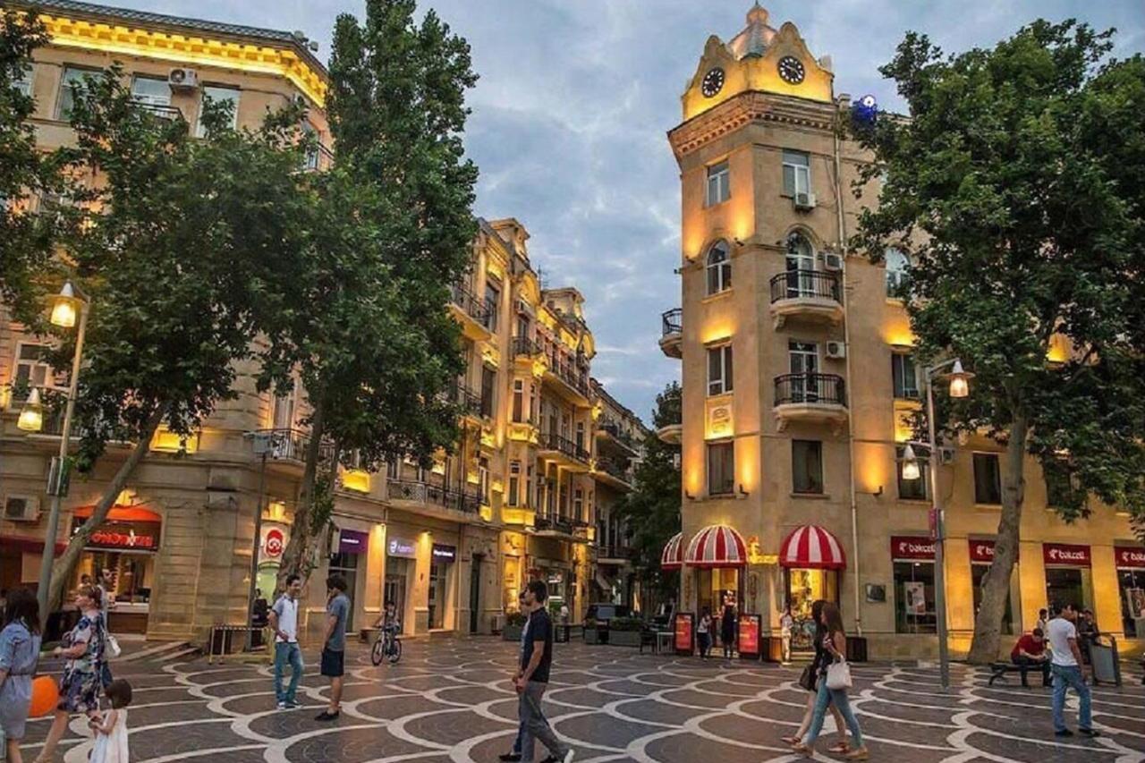 Best Center Hotel Baky Esterno foto